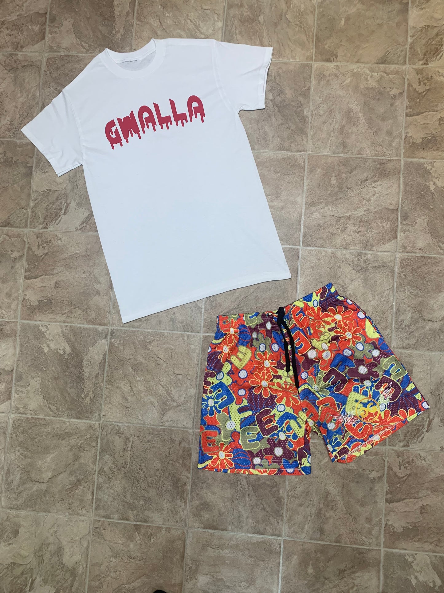 MULTI COLOR GWALLA SHORTS