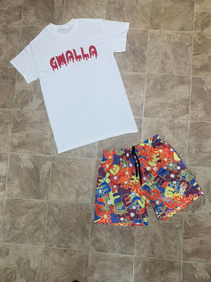 MULTI COLOR GWALLA SHORTS