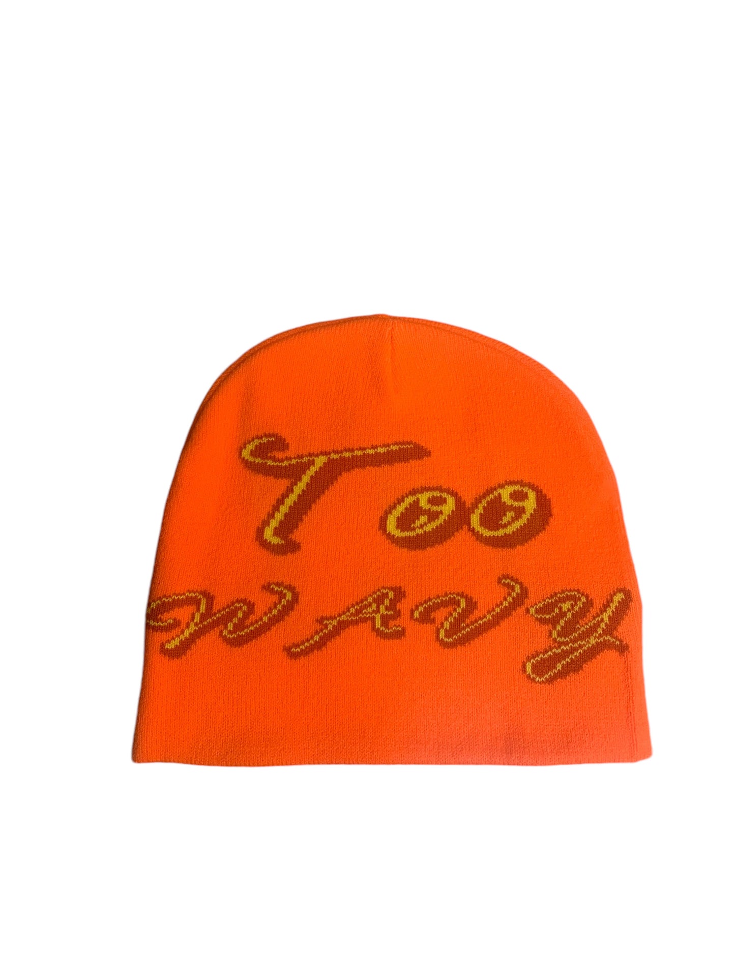 Too Wavy Beanie Orange/red